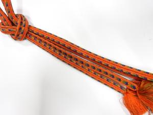 正絹　無形文化財　道明製　手組帯締め